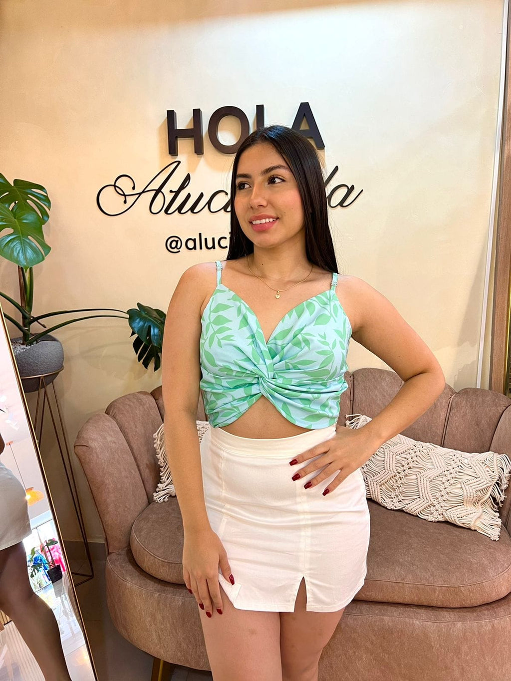 TOP NUDO ESTAMPADO
