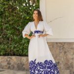 VESTIDO ANASTACIA SOCALO AZUL BLANCO