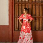 VESTIDO ANASTACIA SOCALO ROJO