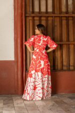 VESTIDO ANASTACIA SOCALO ROJO - Imagen 2