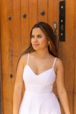 VESTIDO FLORENCIA BLANCO - Imagen 4