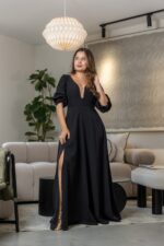 VESTIDO EMMA NEGRO UNICOLOR