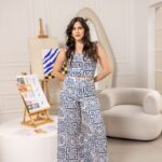 SET RENATA ABSTRACTO AZUL