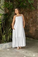 VESTIDO MARIANA BLANCO - Imagen 6