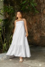 VESTIDO MARIANA BLANCO - Imagen 4