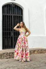 VESTIDO LORETTA FLORES
