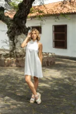 VESTIDO SARAH BLANCO - Imagen 5