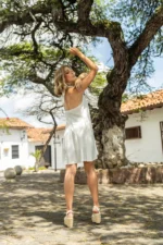 VESTIDO SARAH BLANCO - Imagen 2