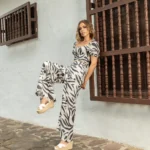 SET EN LINO ANDREINA NEGRO ABSTRACTO