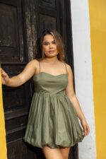 VESTIDO IVANNA VERDE - Imagen 5