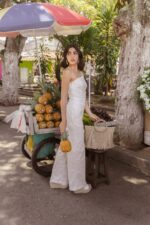 ENTERIZO EN LINO JUANA BLANCO - Imagen 2