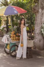 ENTERIZO EN LINO JUANA BLANCO - Imagen 6