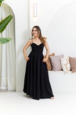 VESTIDO LOURDES NEGRO - Imagen 2