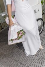 VESTIDO ORQUIDEA BLANCO - Imagen 4