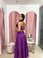 VESTIDO PENELOPE MORADO - Imagen 2