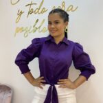BLUSA EVELYN MORADO