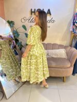 VESTIDO GABRIELLE ESTAMPADO VERDE - Imagen 2