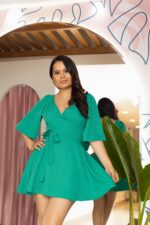 ENTERIZO FLORA VERDE