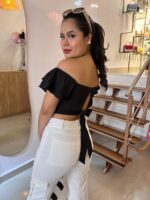 BLUSA ISABELLA NEGRA - Imagen 3