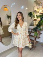 VESTIDO CIELO FLORES COLORES - Imagen 3