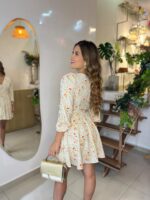 VESTIDO CIELO FLORES COLORES - Imagen 4