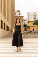 VESTIDO ALMA POPELINA NEGRO